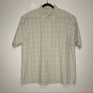 Plaid Button Front Shirt